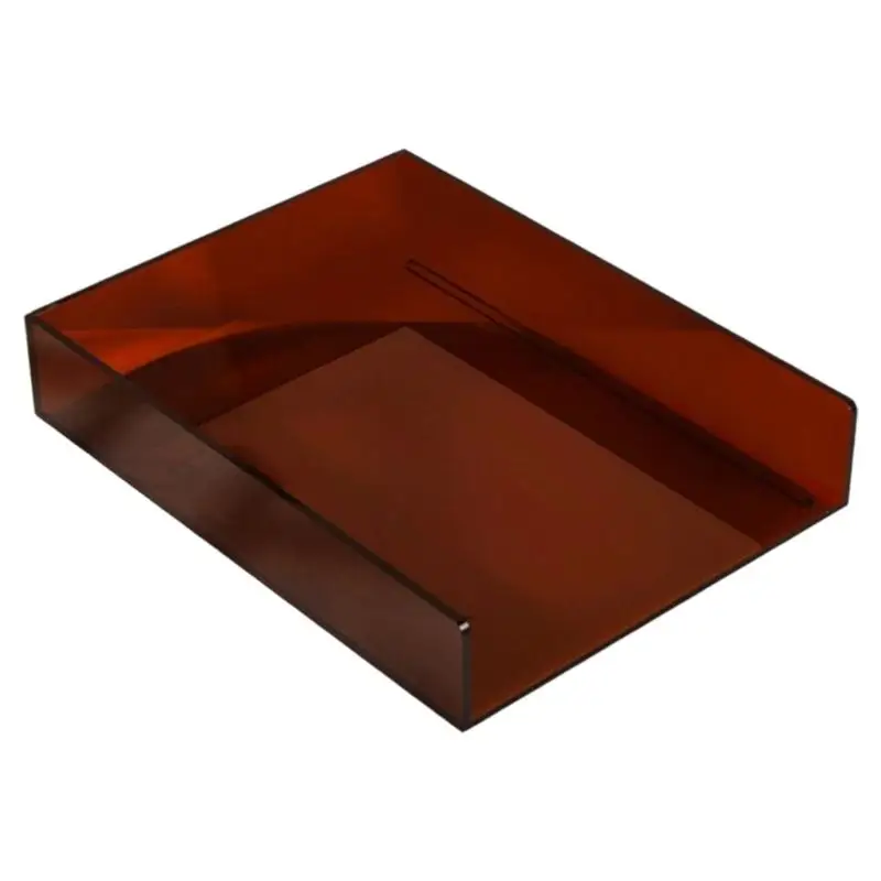Y1UB File Tray Horizontal Vertical For Workspaces Thick Glass & Space Saving Design
