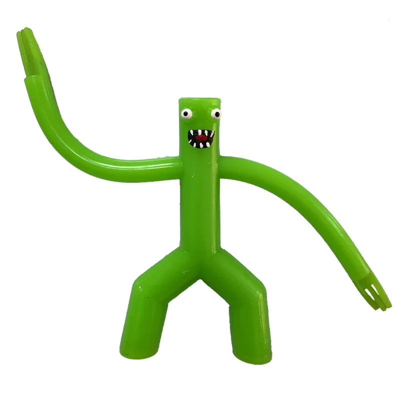 Cartoon Animals Rainbow Friends Kneading Toys - Stress Relief Cartoon Characters with Music TPR Toy for Relaxation