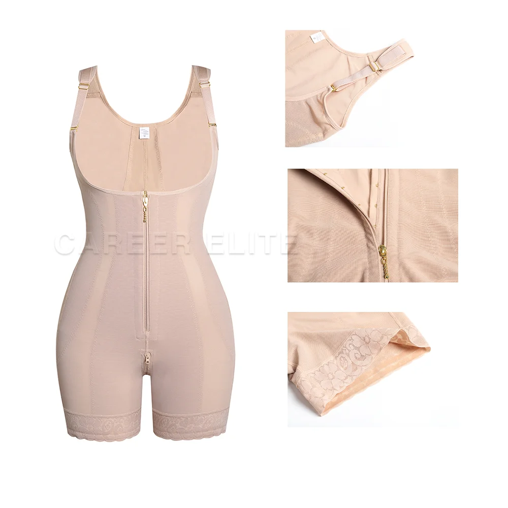 Colombian Girdles Shapers Women Slimming Sheath Post Surgery Thigh Trimmer Weight Loss Corset Stage 2 Daily Wear Ladies view 4