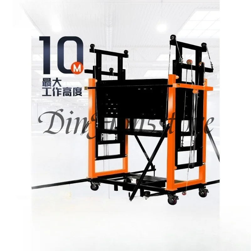 Electric scaffolding elevator Mobile lifting platform Automatic remote control folding elevator