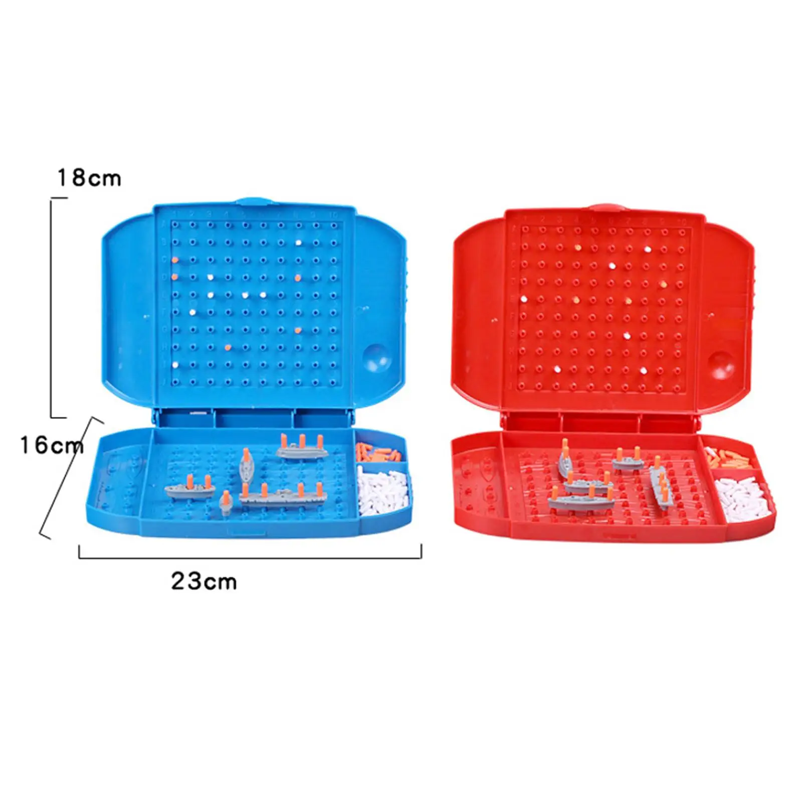 Sea Battle Classic Board Game 2 Player Children's Day Gifts Strategy Games Brain Training Toy for Children Boys Girls Kids