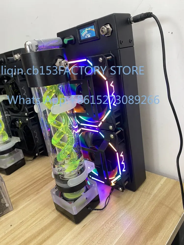 Laptop External Liquid Cooling System - Gaming Performance Upgrade Kit for LOL & FPS Games