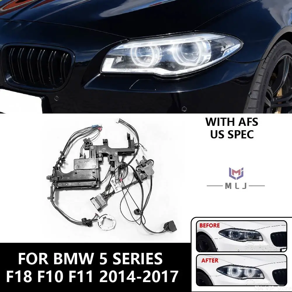 

LED With AFS Headlight Car Accessories For BMW 5 Series F10 F18 523 525 528 535 530 2014 2015 2016 2017 Harness Internal Wiring
