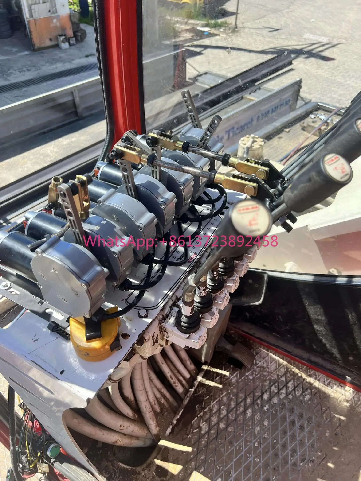 Wireless Remote Control Radio Truck Crane 6 Joystick Clutch Motor Crane for E-Commerce SEO