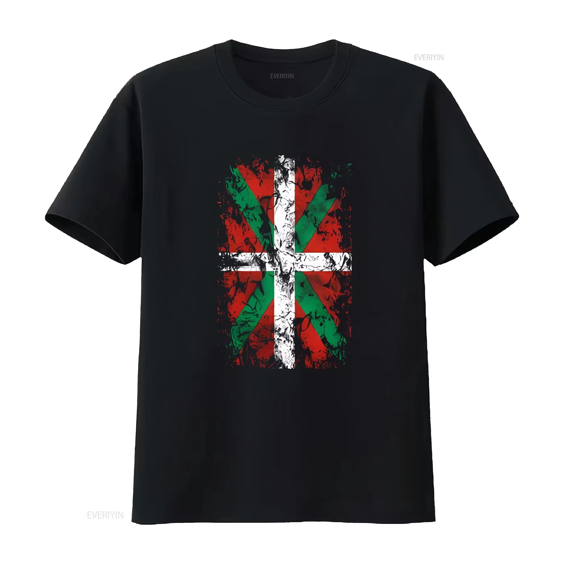 2026 New Cool Pays Euskal Herria Euskadi Vasco T Shirt Stylish Design for Trendy Fashion Lovers Vintage Washed Sof