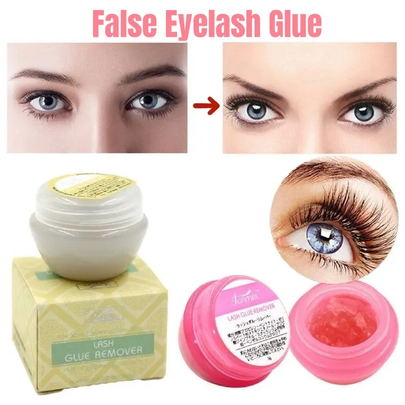 

5g Professional False Eyelash Glue Remover Fragrancy Smell Eyelashes Extensions Tool No Irritating Lash Cleaning Cream