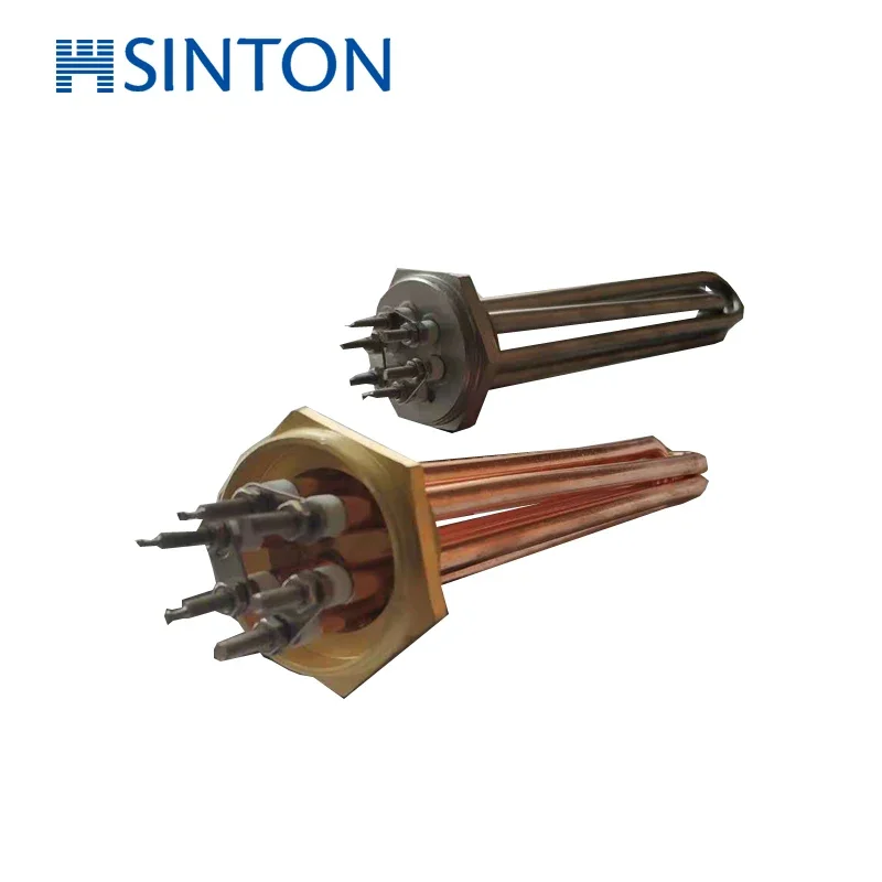 100KW Electric Customized Industrial Proof Explosion Immersion Flanged Heater