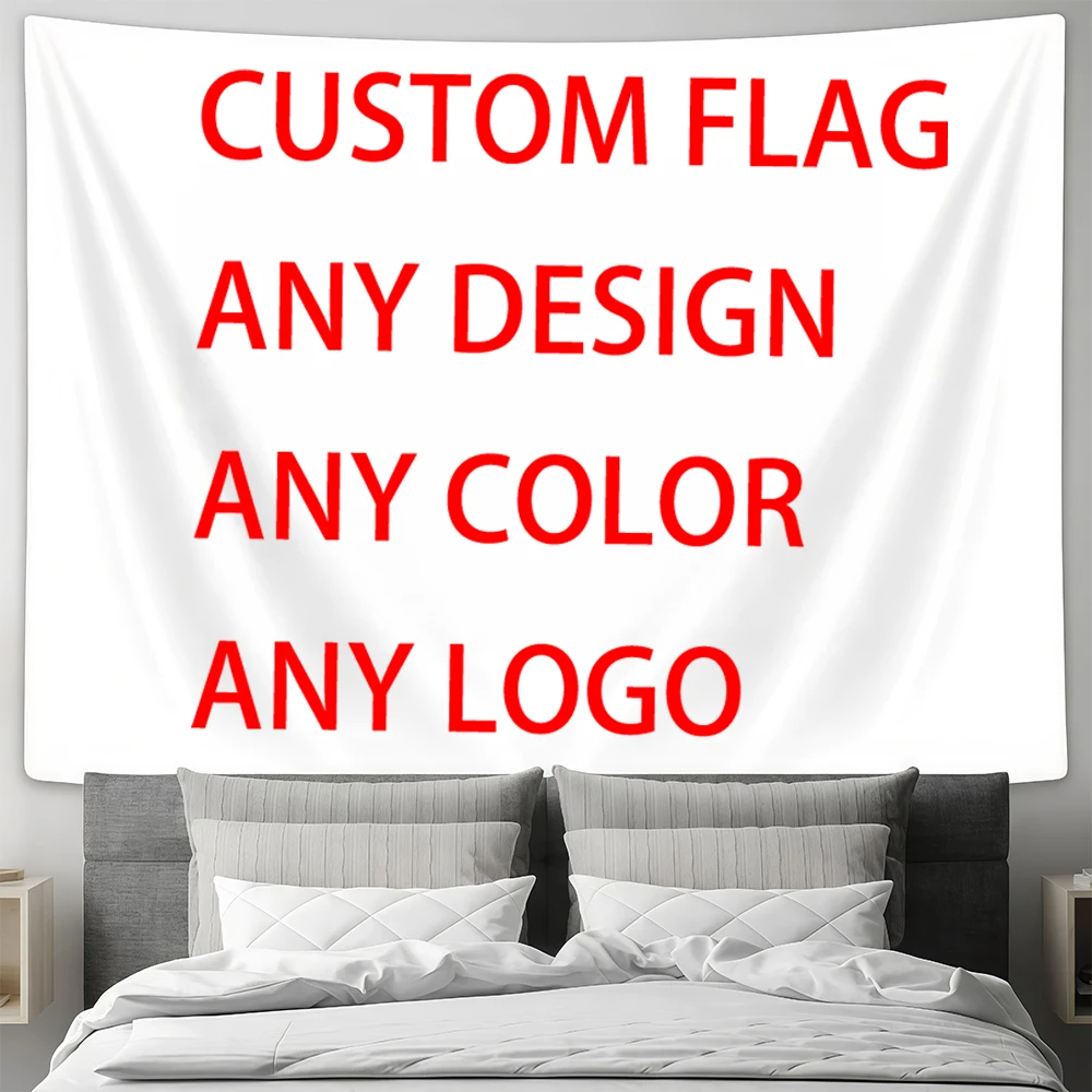 Graphic Custom Printed Flag Design Outdoor Advertising Banner Decoration Party Sport