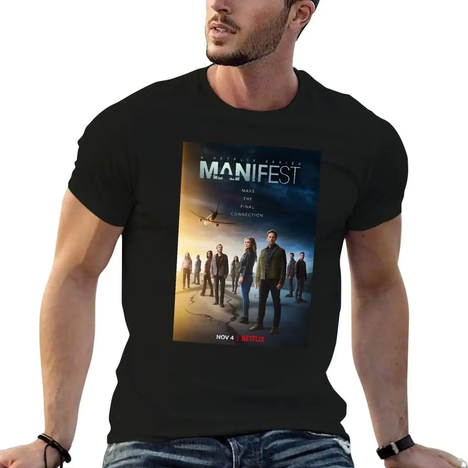 

Manifest ential Men's T-irt able Comfortable Clothing Hand-Painted Cus Design Faionable Casual Wear