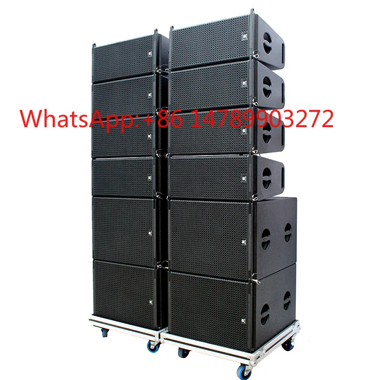 10 Inch Neodymium 2-Way Line Array Speaker Matching 18 Inch Subwoofer for Outdoor Stage Concert