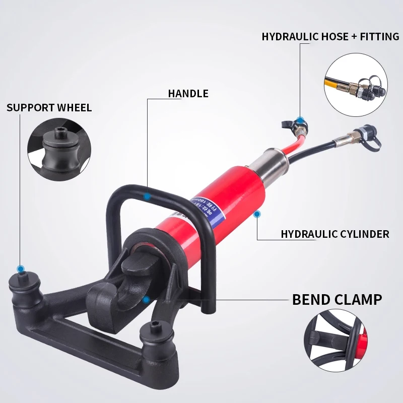 Efficient Portale Rebar Bender Electric Hydraulic Hoop Bending  Threaded Steel Multi Function Processing Tool (Customized)