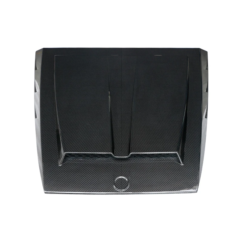 

Modification Car Parts Bra-Bus Style Dry Carbon FIber Front Hood Scoop G Class W464 Front Bonnet Hoods for Mercedes Benz W464 En