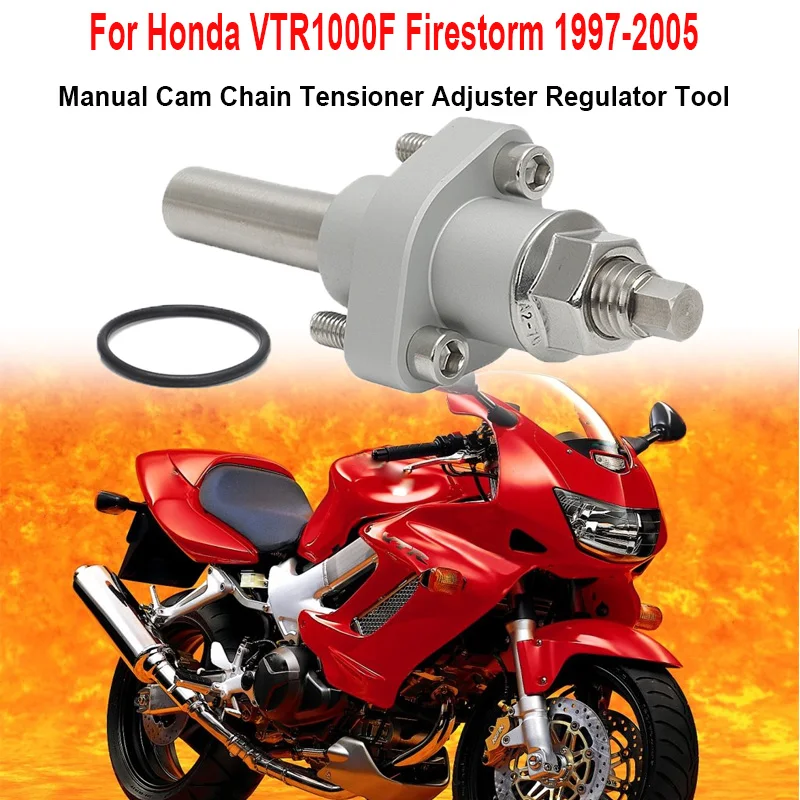 Motocykl ręczny napinacz łańcucha krzywkowego regulator narzędzie do Honda VTR1000F Firestorm 1997-2005 akcesoria motocyklowe