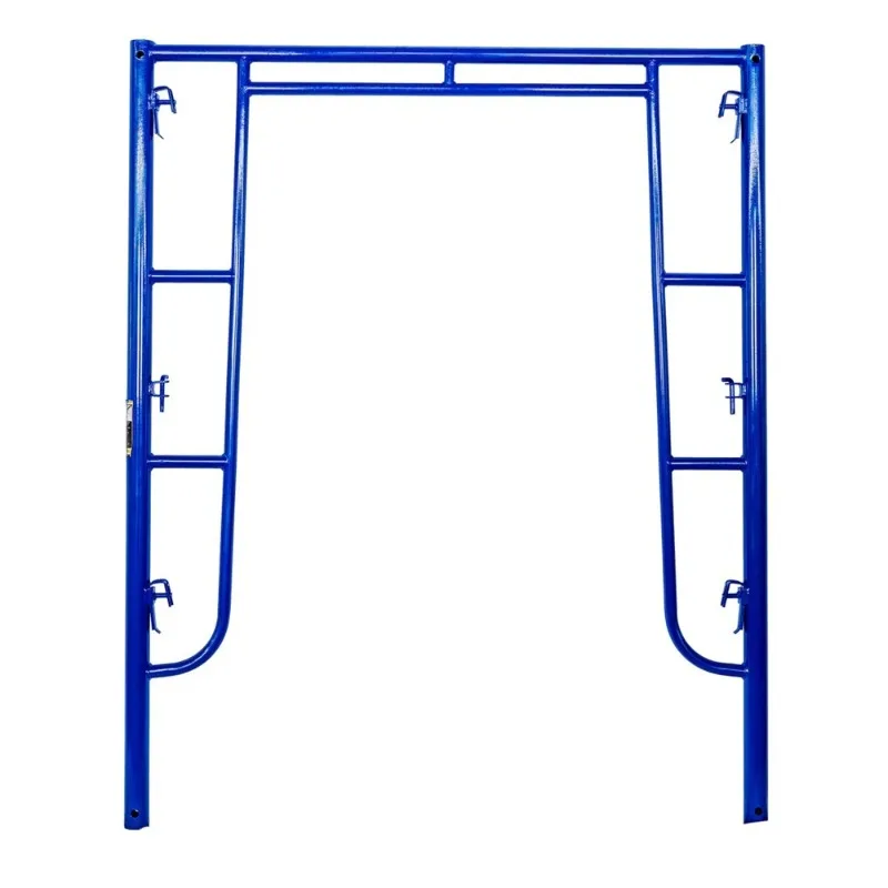 Easy Install Durable Professional Customization Metal Mobile Ladder Galvanized H Frame Scaffolding System for Construction