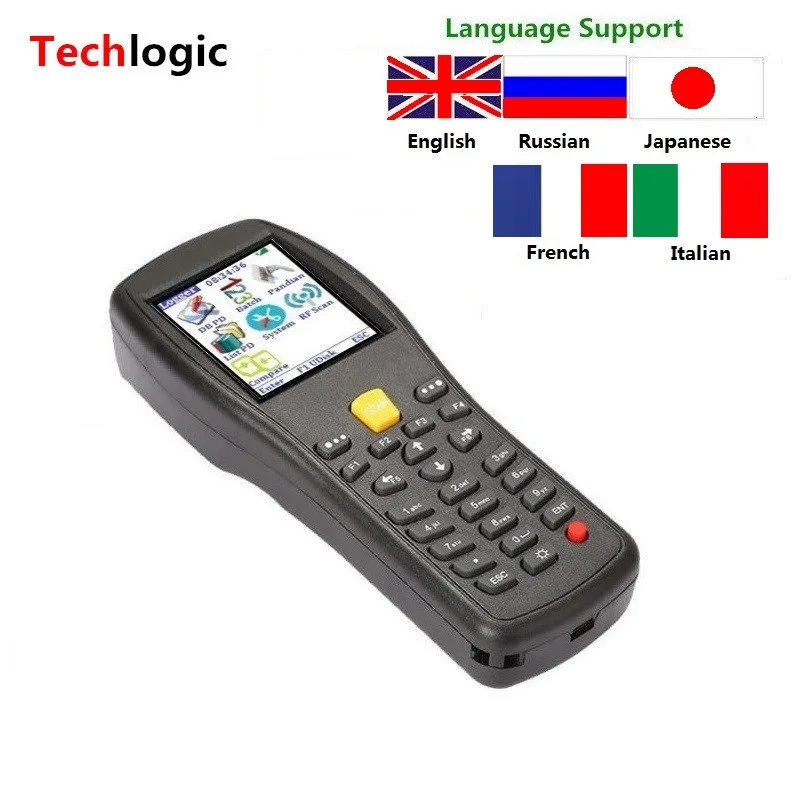 Techlogic X5 Wireless Laser Barcode Scanner Bar Code Handheld Terminal PDA Data Collecter High Speed Reader Scanning Bar Gun