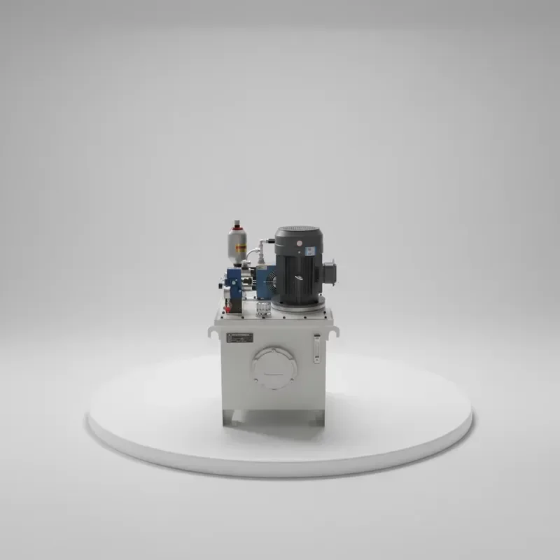 Custom Piston Pump Hydraulic Pump Station With Remote Control Panel And Wiring Harness, 220v 50kw 0-700bar