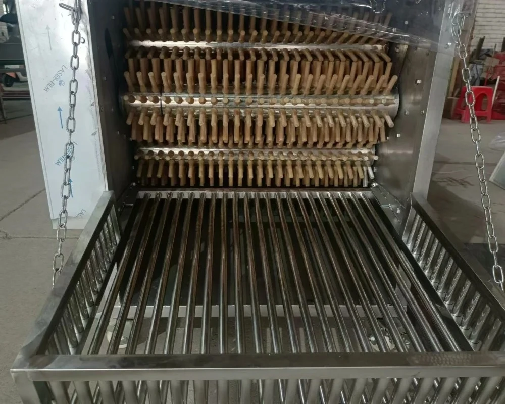 2025ราคาโรงงานเชิงพาณิชย์คุณภาพสูงเครื่องถอนขนไก่อุปกรณ์ฆ่าสัตว์ปีก Plucker