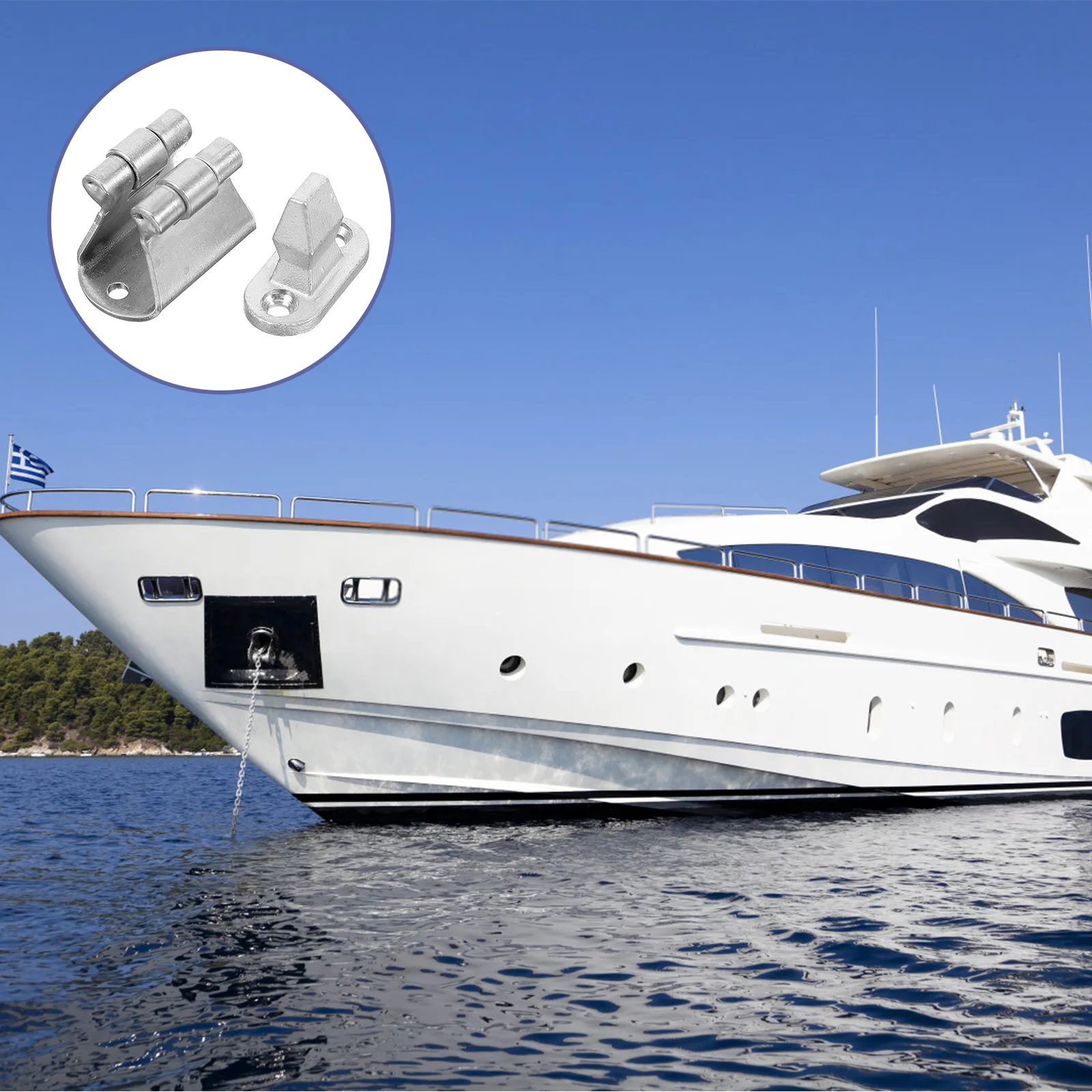 Stainless Steel Door Lock Portable Holder for Yacht Metal Protective Stopper Marine Boat Child Sturdy