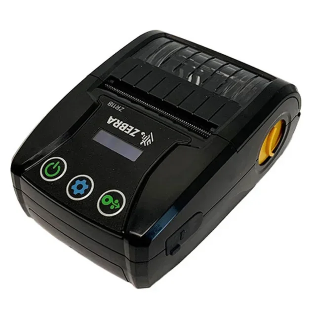 Zebra 2 polegadas 58mm impressora bluetooth impressora térmica portátil android e ios impressora móvel zr100 zr118