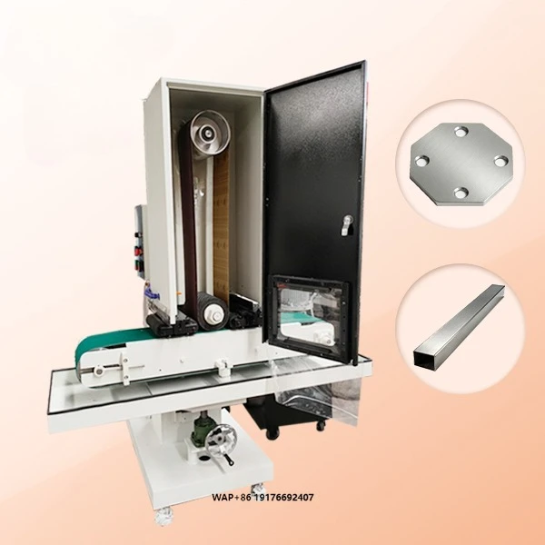 JUHUA Automatic Metal Grinding and Polishing Machine Large Width Automatic Hairline Finishing Equipment