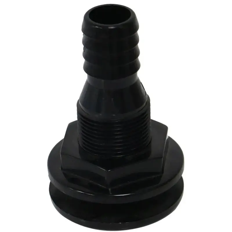 Marine Drainage Outlet Yacht Bilge Drainage Outlet Marine Sewage Outlet Hull Right Angle Black/White Outlet