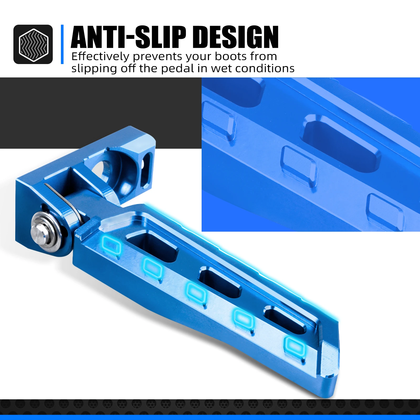 NICECNC Chain Tensioner Adjuster Blocks & Rear Axle Nut For Surron light bee X light bee S L1E Segway X160 Segway X260 Sur-ron