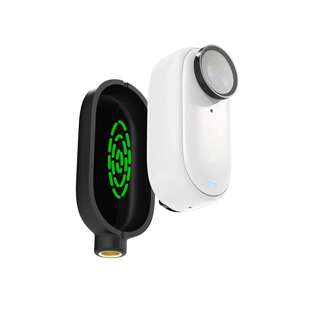 1pc Magnetic Camera Rear Case with 1/4 Screw Hole with Hook/ Without Hook for Insta360 GO 3 Accessories