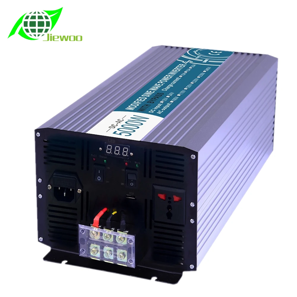 

China Offgrid Pure Sine Wave 5kw Inverter Hybrid Solar Power Inverter Peak Power Inverter 10000w 50hz With A Built-in Charger