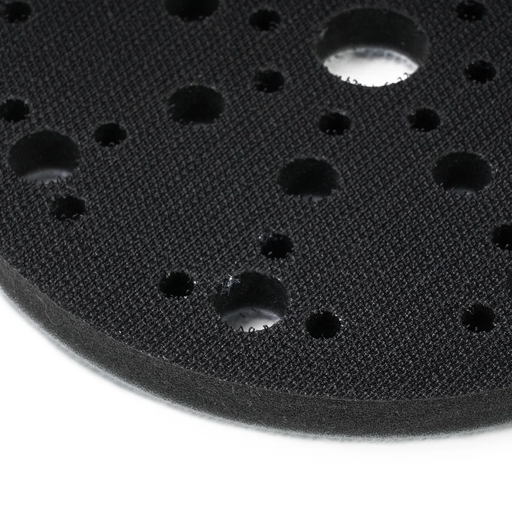 6Inch 150mm 48 Holes Soft Sponge Interface Pad For Sanding Pads Hook&Loop Sanding Discs Sander Backing Pads Buffer