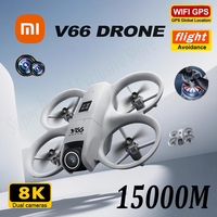Xiaomi V66 Mini Drone 8K Professinal HD Camera Intelligent Obstacle Avoidance Optical Flow Hover Four-Axis RC Drone 15000M