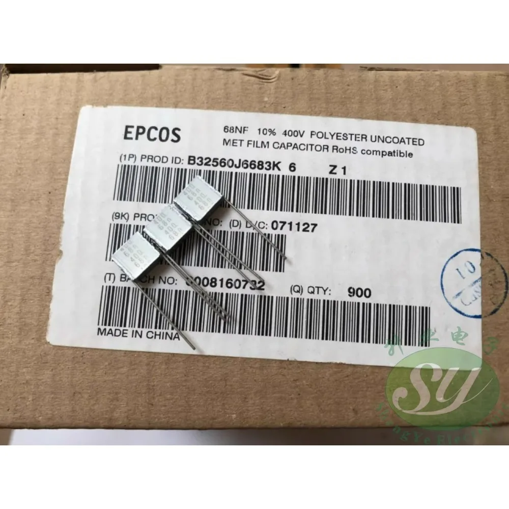 

10PCS EPCOS 0.068uf/400v 68nf 683 New 7.5mm Thousand Layer Cake Capacitor B32560J6683K