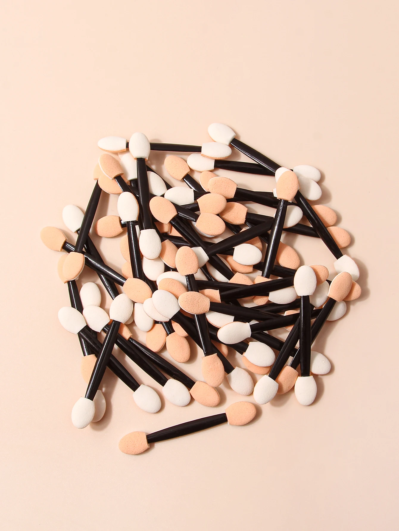 ネイルアートスポンジマジックワンド50個、ネイルアートやハンドデコレーション用の両端グラデーションスポンジブラシ。」