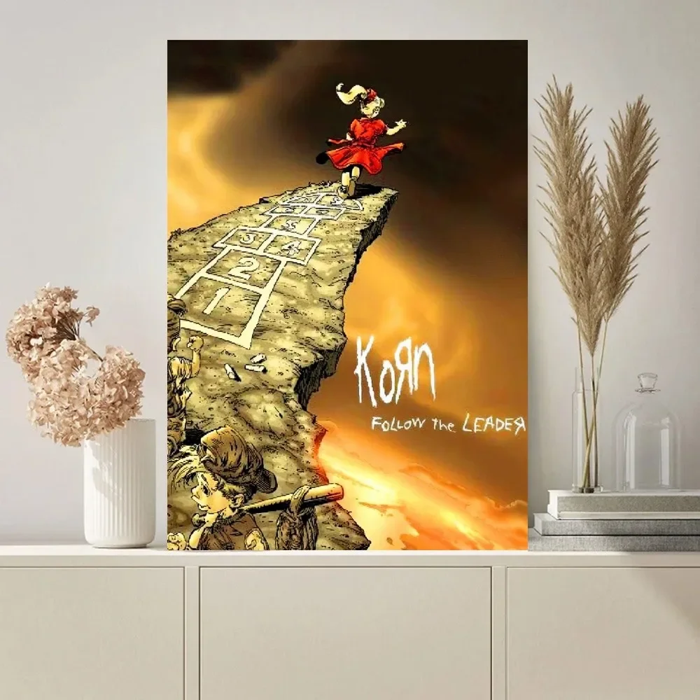 Korn Rock Band Poster Paintings on The Wall Picture for Living Room Interior Painting Room Decoration