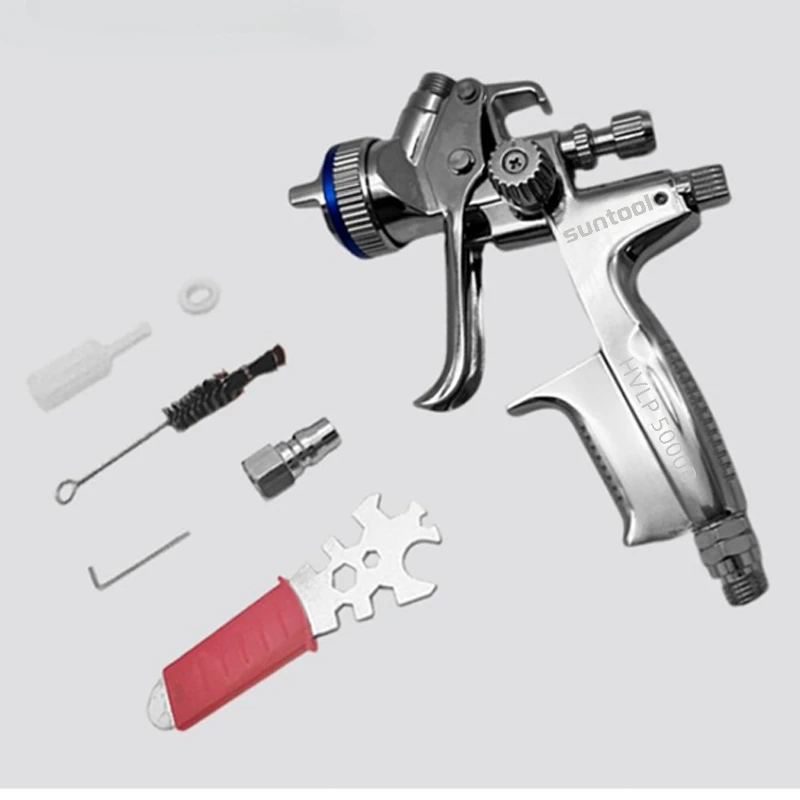 sMcromo  4000B Spray Gun 1.3mm With spare 1.8 needle nozzle kit Professional Sprayer Paint Airbrush For Car Painting