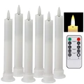 6Pcs White 17CM