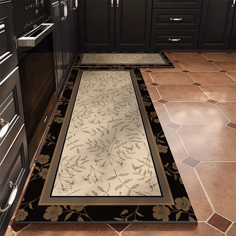 

Kitchen Floor Mat Anti-slip Washable Carpet Absorbent Soft Diatom Mud Rug Long Size Foot Mats Home Decoration Alfombra 주방 카펫