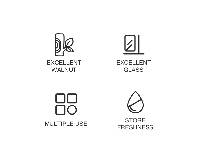 Kaffeebohnen Lagerung Container Rohr Display Rack Tee Flasche Glas Einzelne Dosis Espresso Zubehör Coffeware Set Barista Werkzeug Geschenk – Detail 6