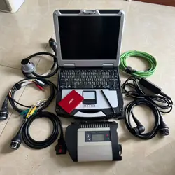 CF31 i5 laptop with MB Star C4 SD Connect SSD (480g) 2024.12v HHTwin Diagnosis System Compact 4 for Mercedes MB Diagnostic Tool