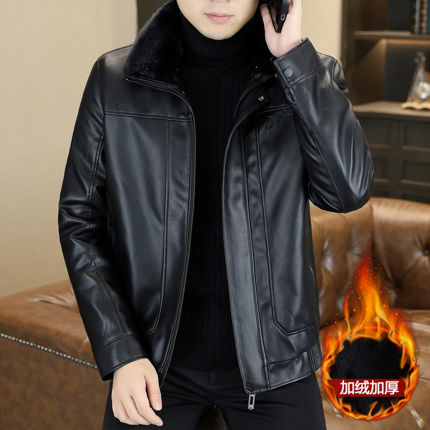 2026 Winter New Style Thickened and Insulated Men's Coat