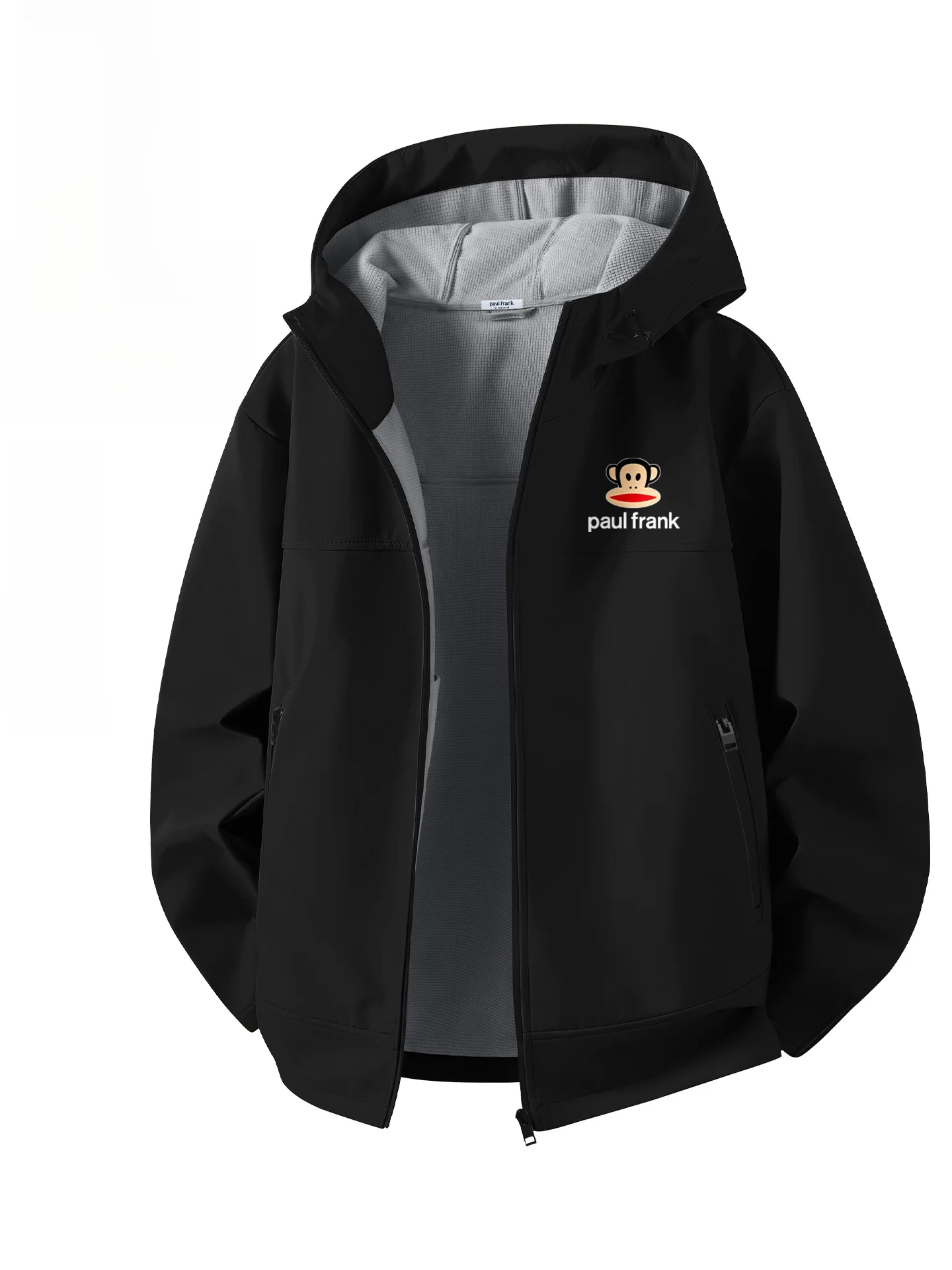 

Мужская весенняя новая куртка-кардиган с капюшоном, на молнии, водонепроницаемая, ветрозащитная, с длинными рукавами, для активного отдыха