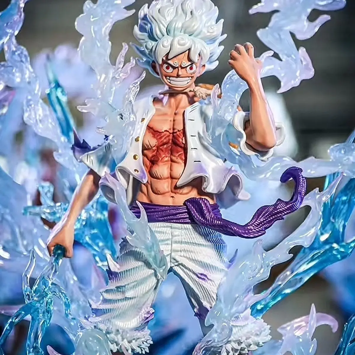 30cm JT One Piece Luffy Anime Figure Nika Luffy Force Max Statue Model Action Figurine PVC Desk Decor Figma Collection Toy Gifts - view 2