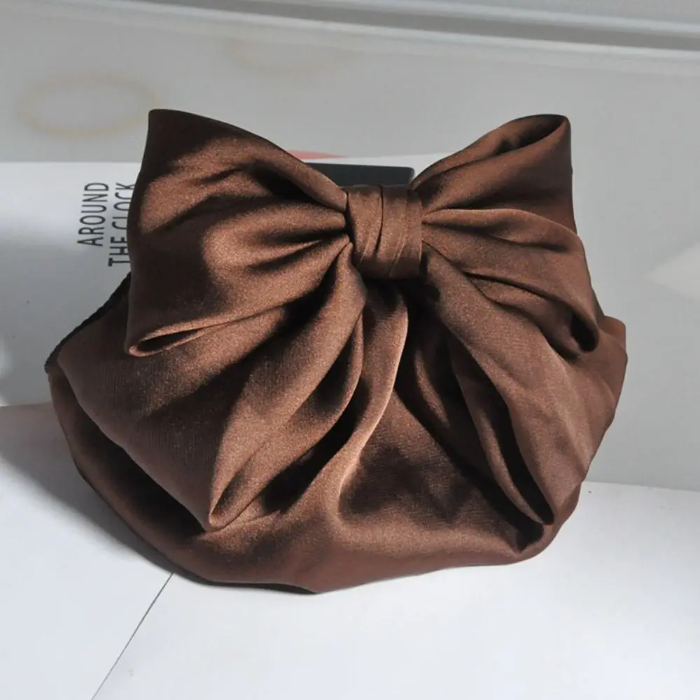 أزياء كبيرة Bowknot الربيع كليب الكورية نمط الشريط كعكة سنود رئيس زهرة الربيع كليب ممرضة مشبك شعر فندق