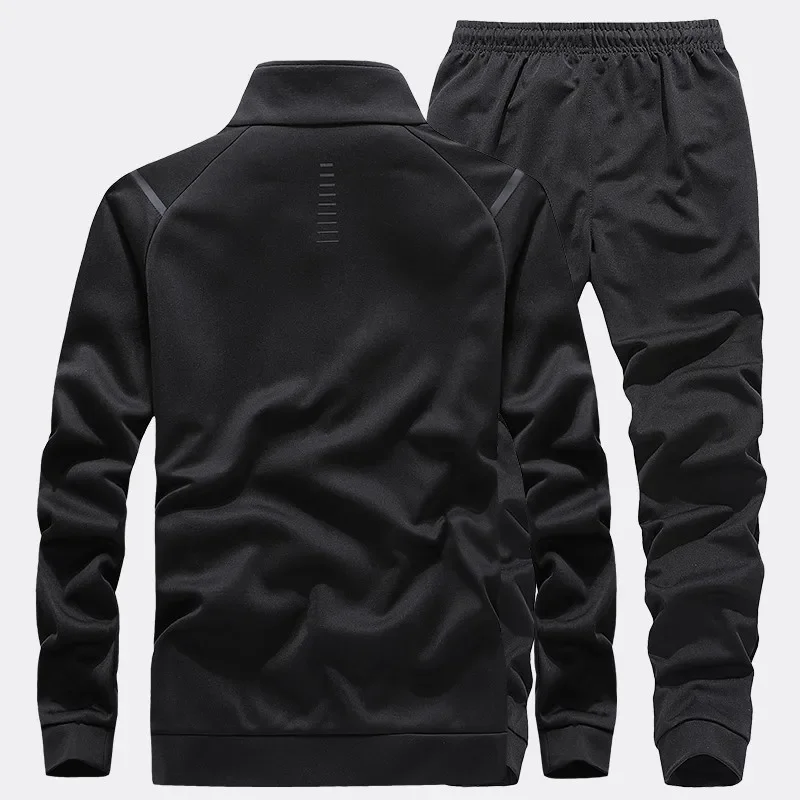 Men\'s Sportswear Set Casual Tracksuit Autumn Suits 2 Piece Sweatshirt+Pants Sports Suit Male Fashion Clothing Plus Size 7XL