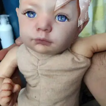 20 inch reborn doll kit ELF fee unfinished unpainted fair Elf doll parts with cloth body