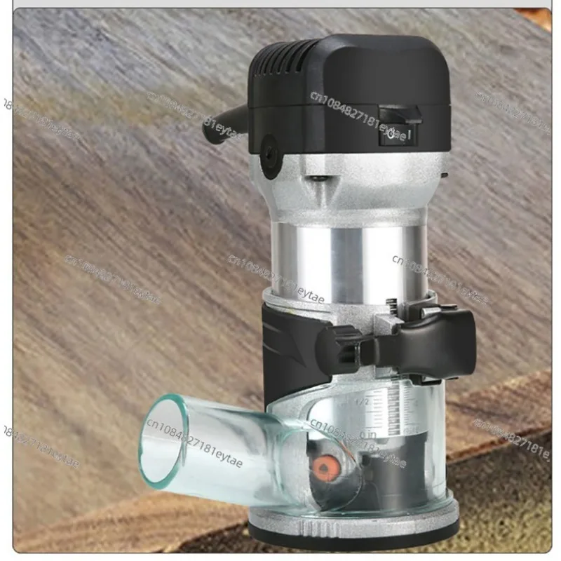 

Adjustable Electric Wood Trimmer Router 2000W Woodworking Milling Cutter 6 Speed 6.35/8mm Collet for DIY Carpenter Tools 220V EU