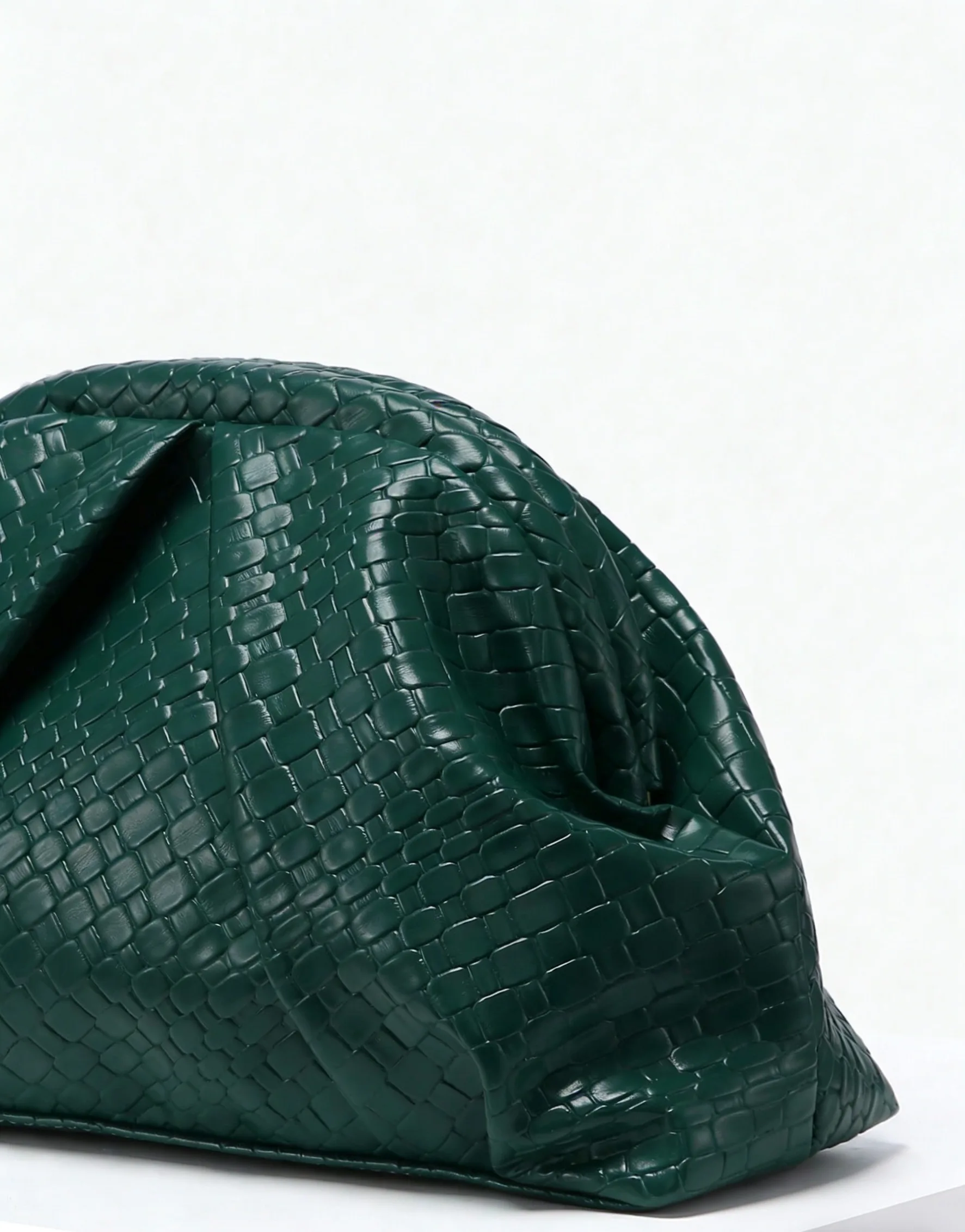 Neue, modische Handtasche mit Nieten und Falten für Damen, Clutch, Tasche mit Reißverschluss, modisch, lässig, schlicht, für den täglichen Gebrauch, für Abendpartys. – Detail 17