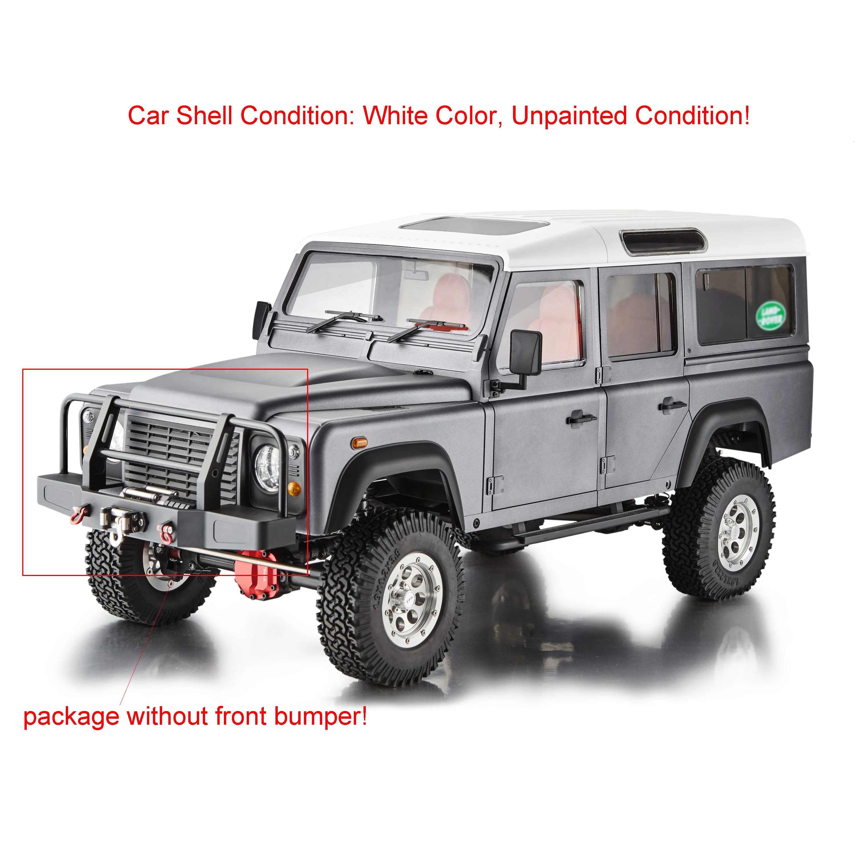 TFL 1/10 RC Car Remote Control Crawler KIT D110 CNC Metal Chassis 334MM WB W Shell TOUCAN Outdoor Toys For Boys Gift TH01740