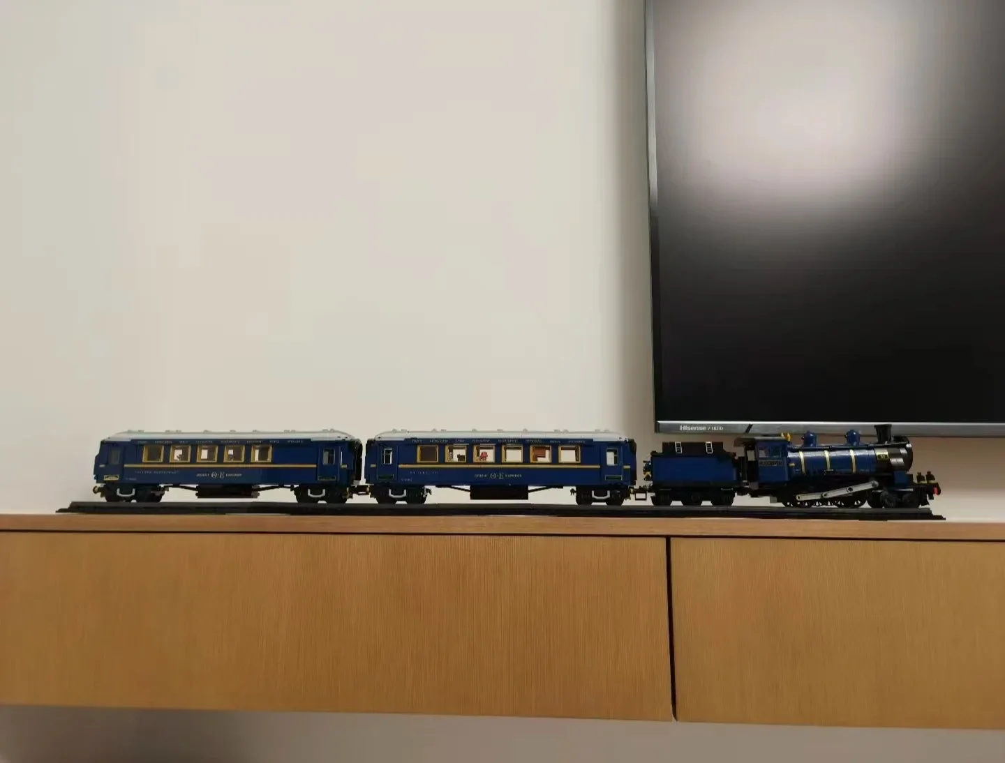 MOC 21344 حافظة القتل الفنية Orient Express Train Murder Case140th الذكرى الفاخرة نموذج القطار الأسطوري هدية #5