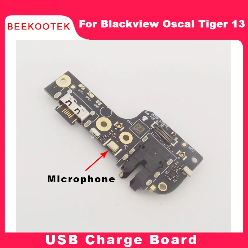 

Новая оригинальная USB-плата Blackview Oscal Tiger 13, плата зарядного порта с микрофоном для смартфона Blackview Shark 9,