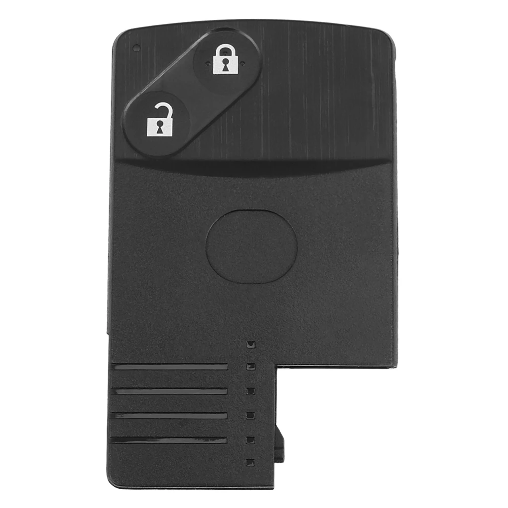 M93K-2X 2 Button Smart Card Remote Key Shell Case For Mazda 5 6 CX-7 CX-9 RX8 Miata